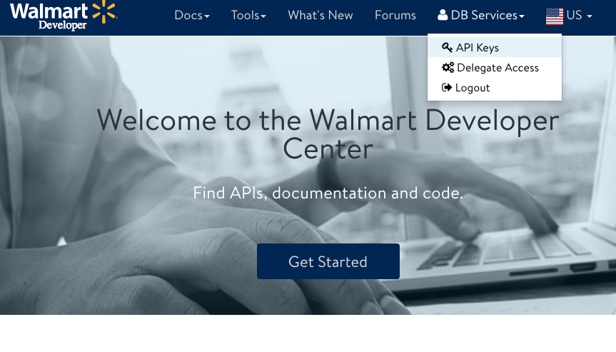FileMaker Walmart Developer Center