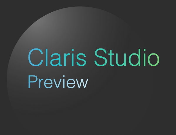 Claris Studio Preview