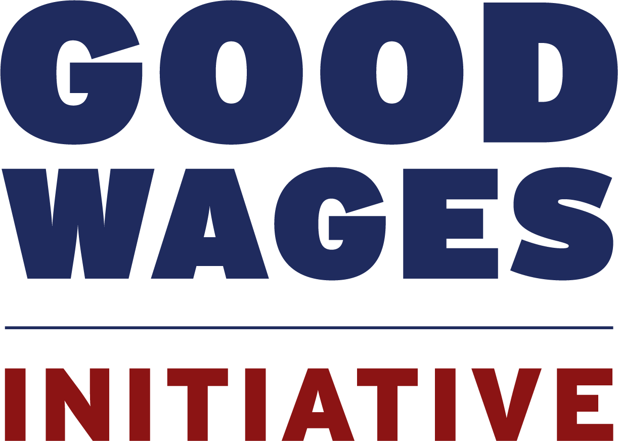 Good Wages Initiative logo