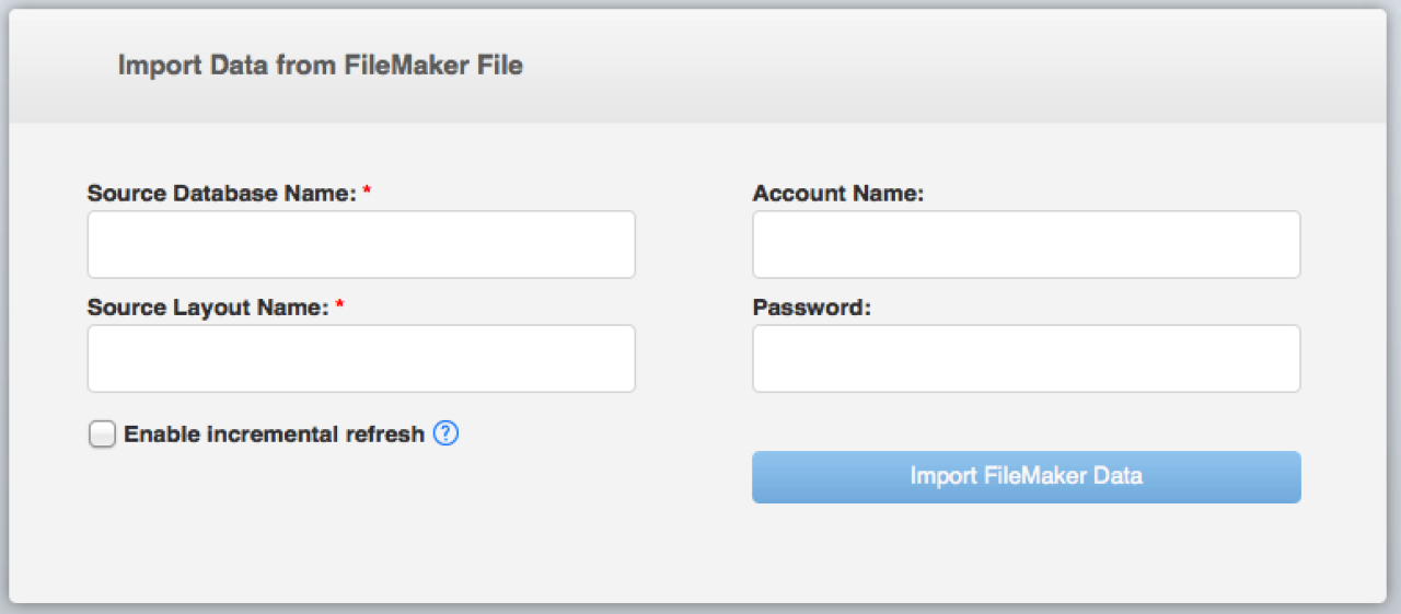 filemaker tableau data connector.