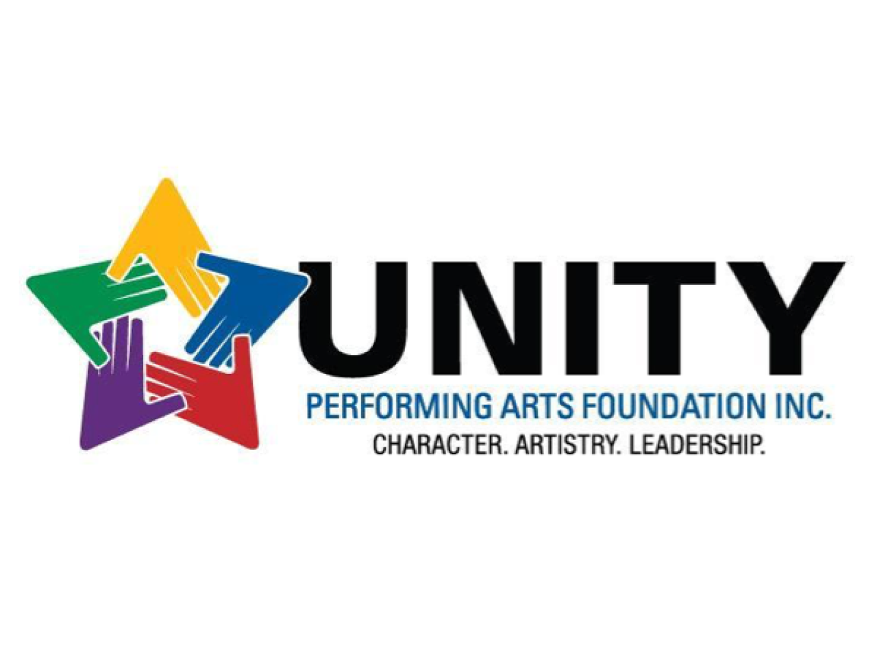 unity performing arts foundation logo.