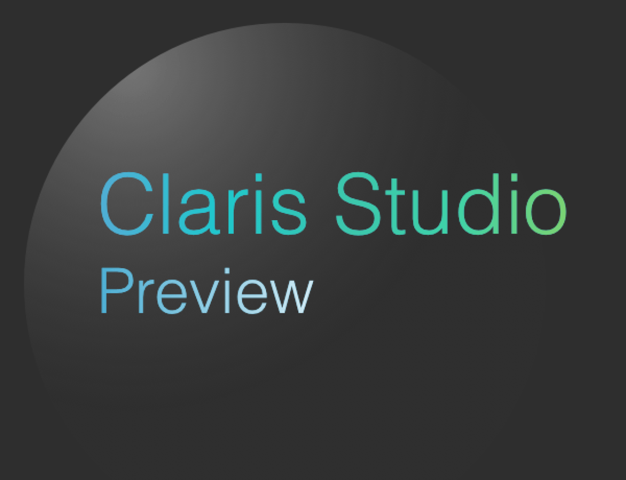 claris studio preview.