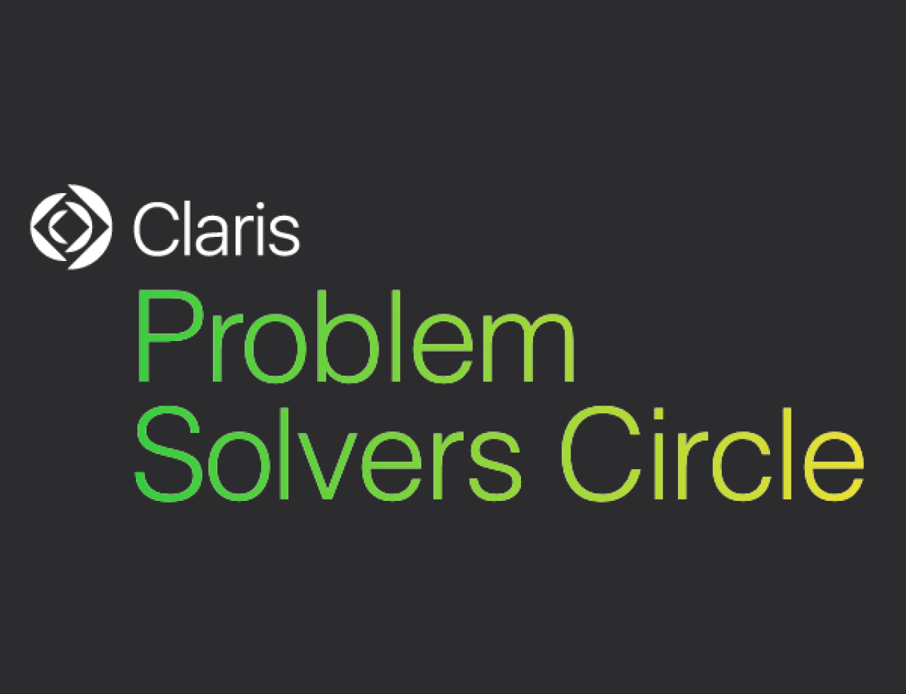 claris problem solvers circle.