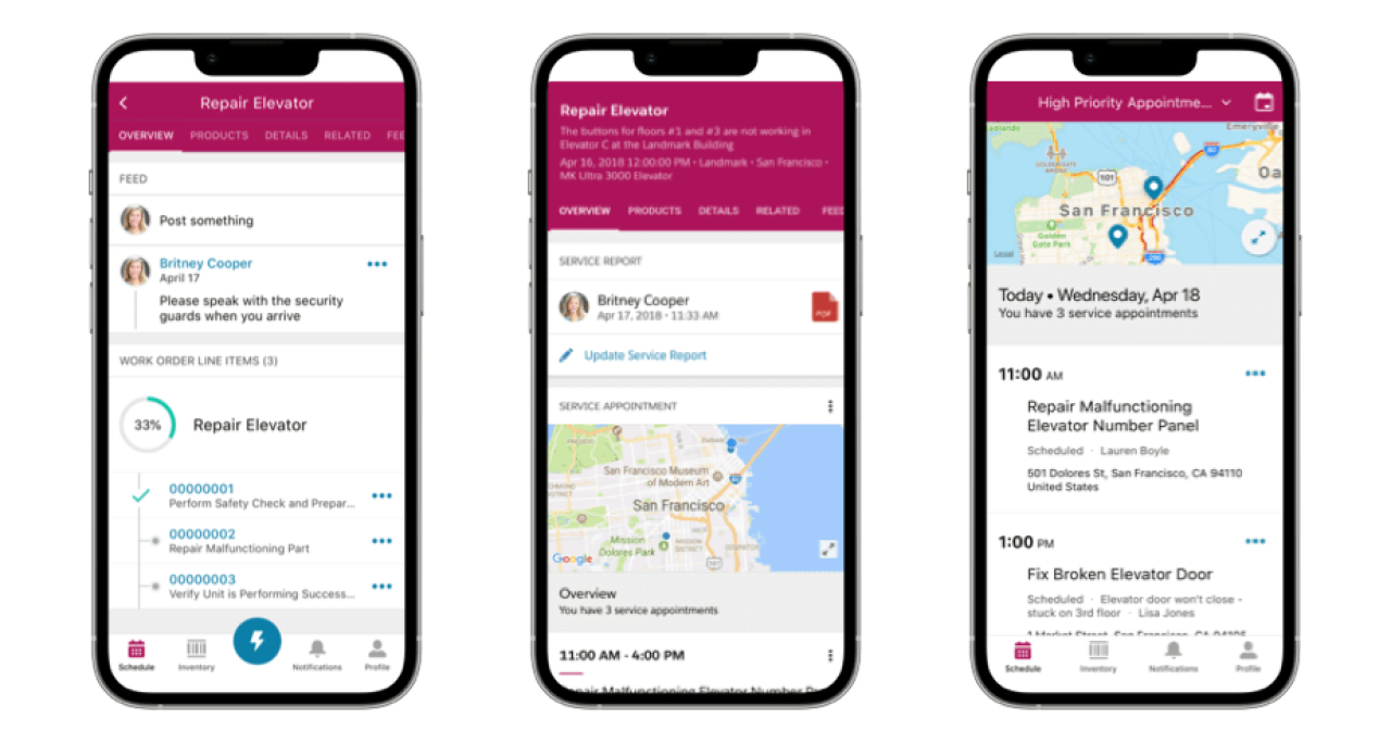 salesforce field service mobile configuration.