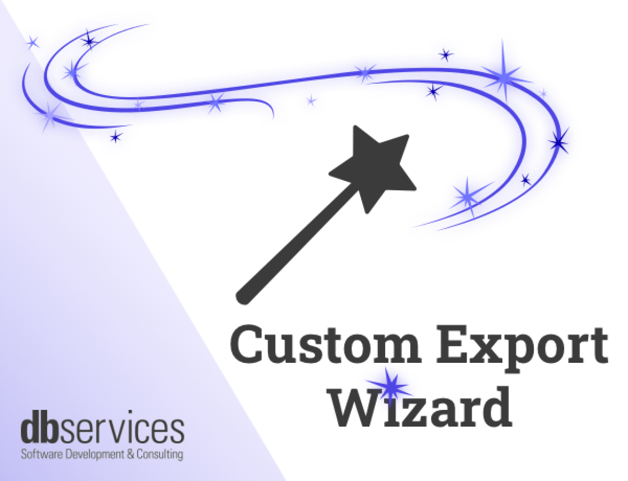 custom export wizard.