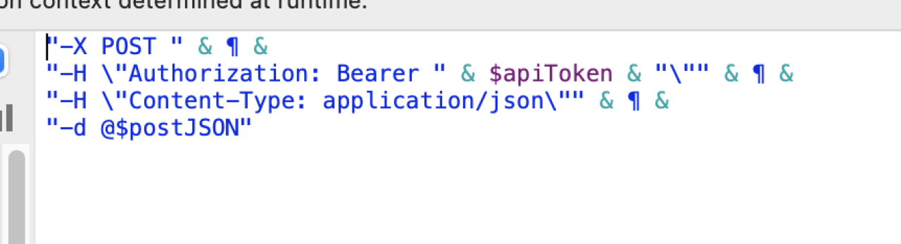 filemaker chatgpt json curl options.