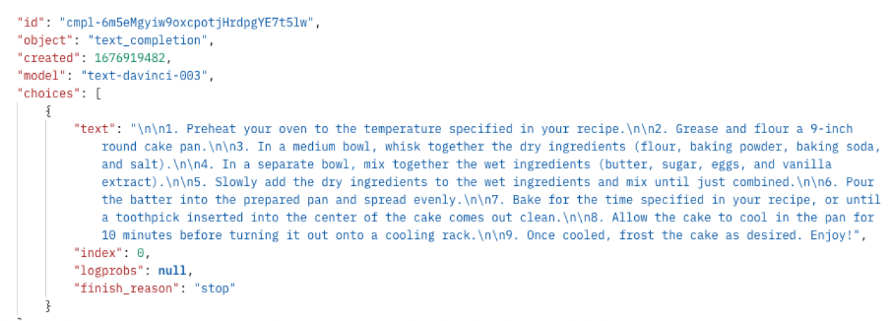 filemaker chatgpt postman response.