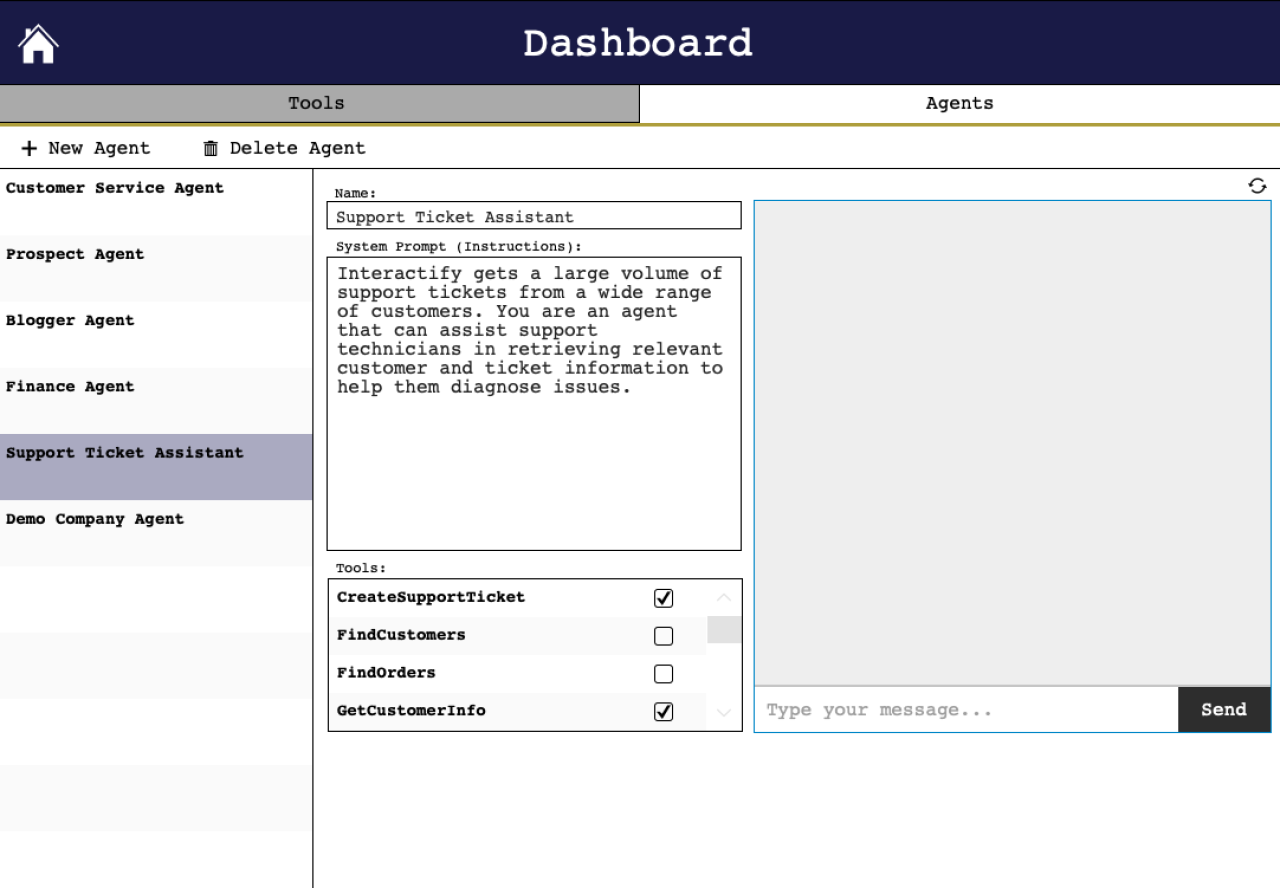Building AI Chatbots for Claris FileMaker Powered User Support Assigning a Tool.