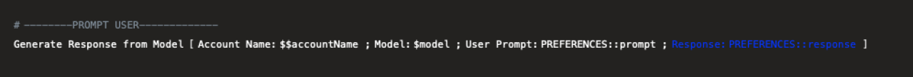 ai in claris filemaker 2025 generate response from model script step.