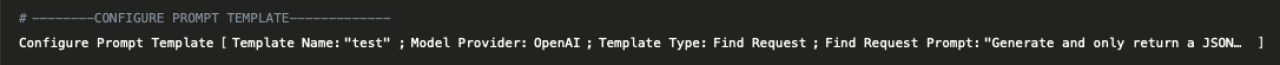 ai in claris filemaker 2025 perform find by natural language configure prompt template.