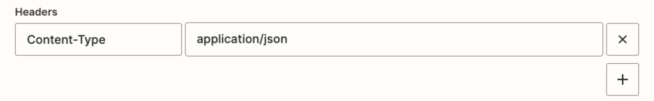 content type header.