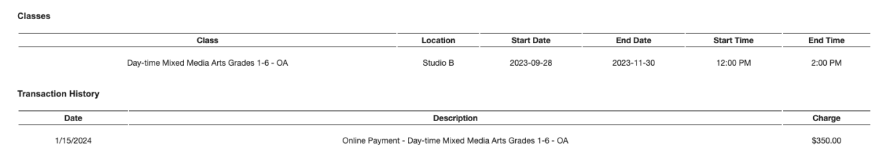 quickbooks payment custom sales receipt example.