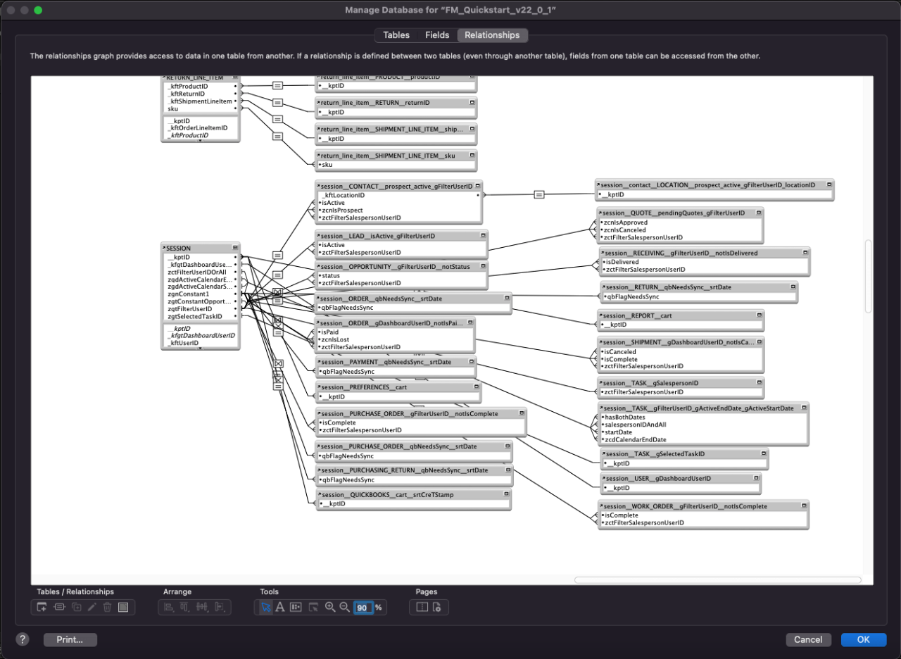 filemaker session table relationships.