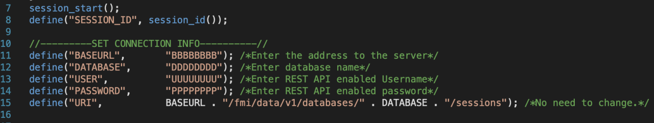 Update the PHP webhook.