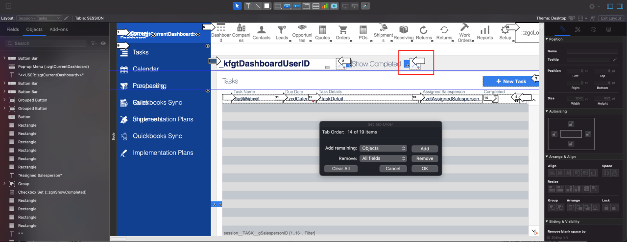 fmp 19.5 blank tab order.