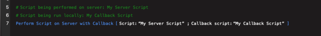psos with callback.