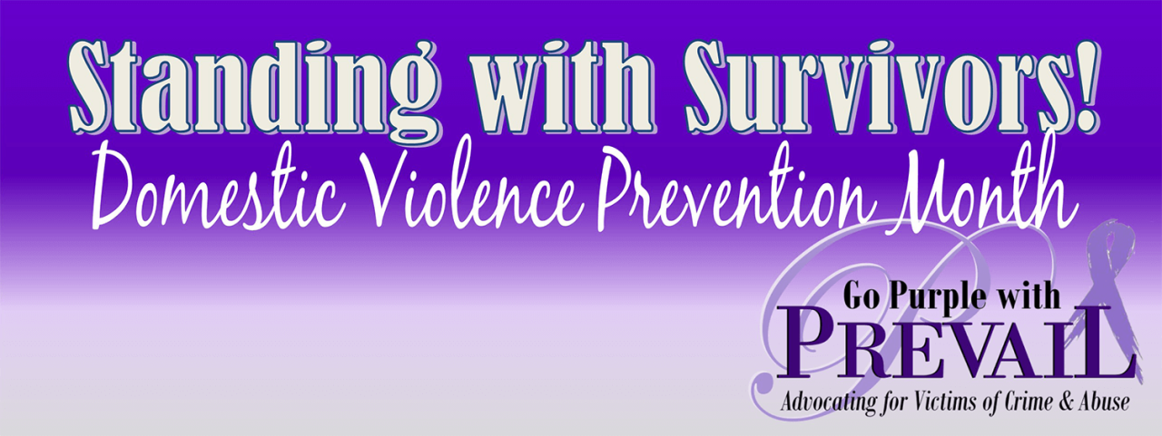 Prevail Standing with Survivors.