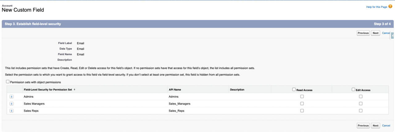 salesforce summer 23 field level security permission sets new field.