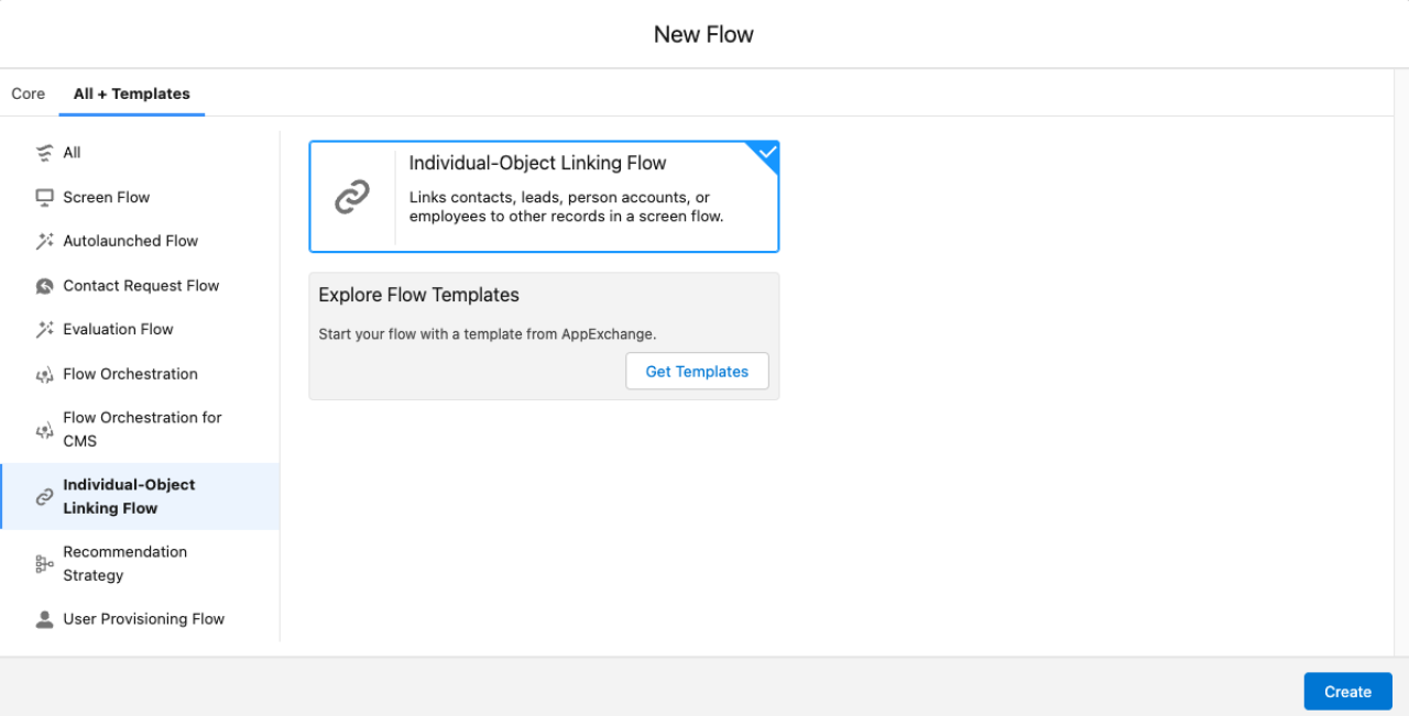 salesforce summer 23 individual object linking flows.