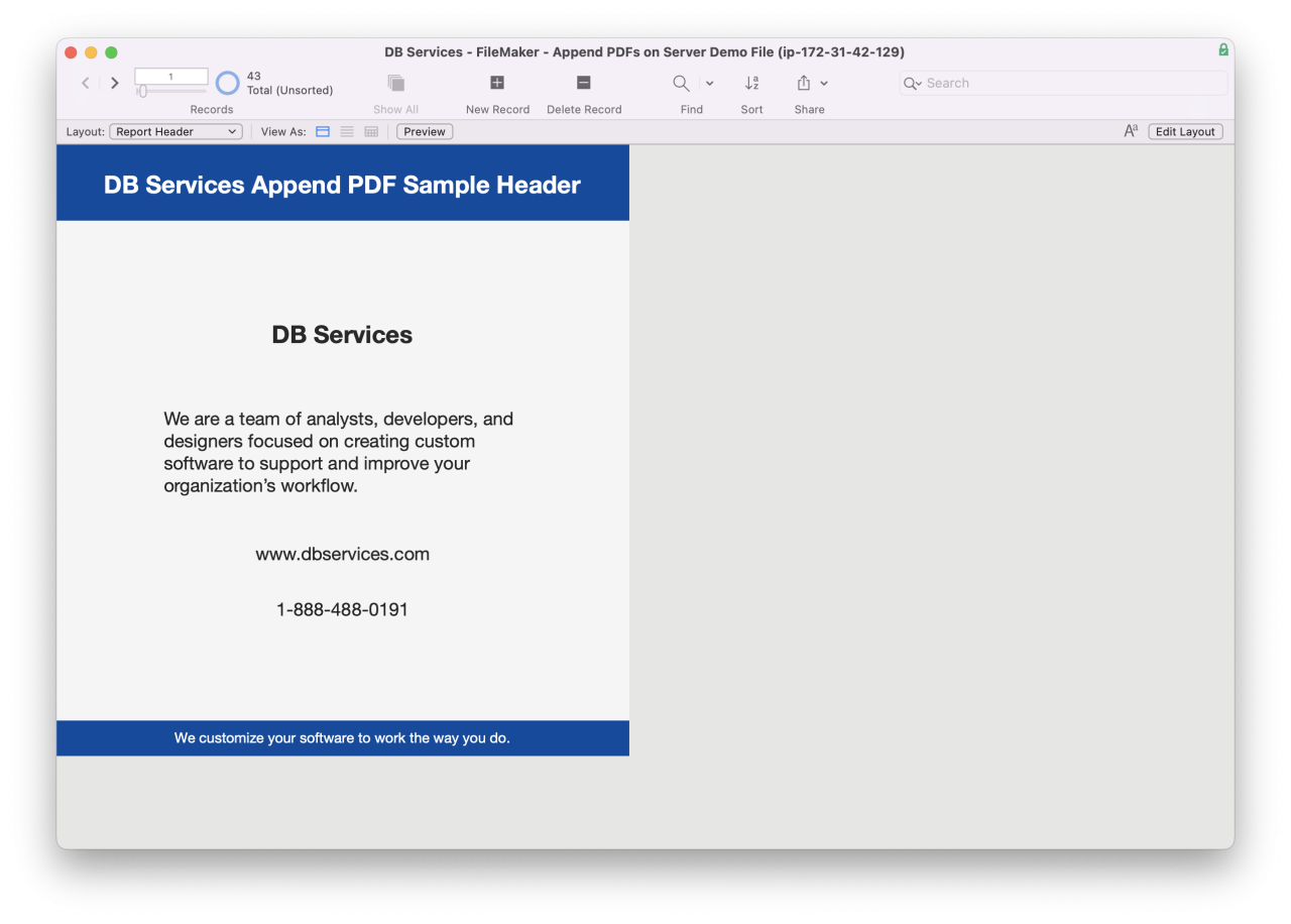 sample header for filemaker server pdf export.