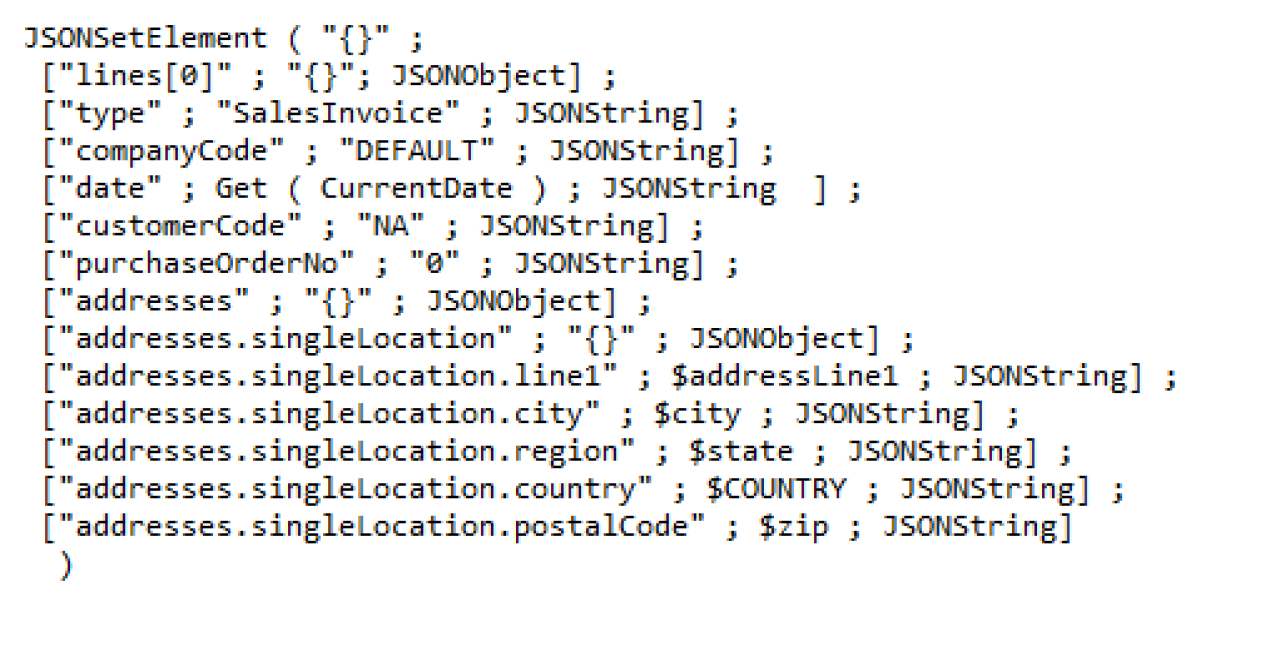 json set element.
