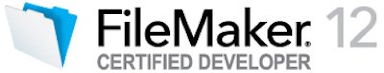 FileMaker 12 Certified Developer.