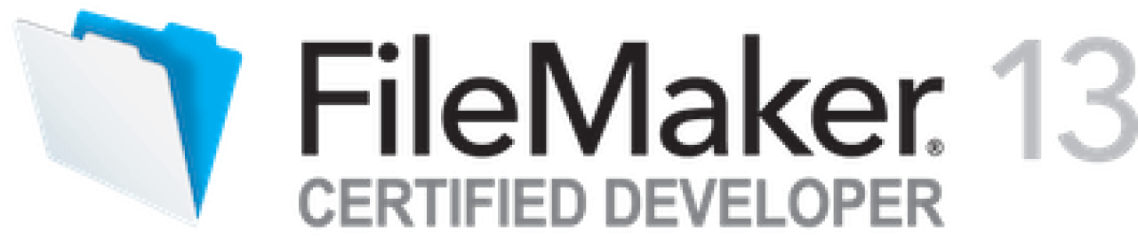 FileMaker 13 Certified Developer.