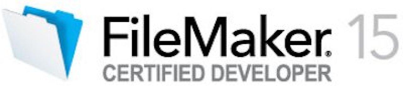 FileMaker 15 Certified Developer.