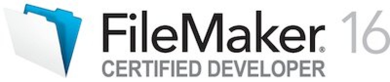 FileMaker 16 Certified Developer.