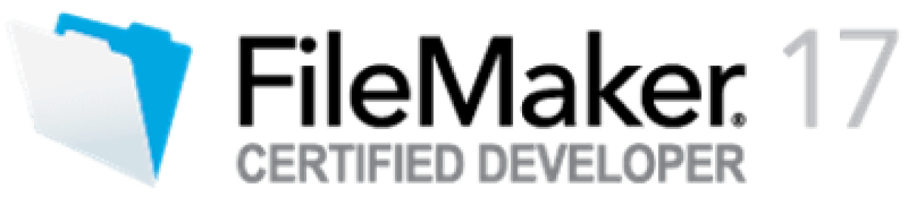 FileMaker 17 Certified Developer.