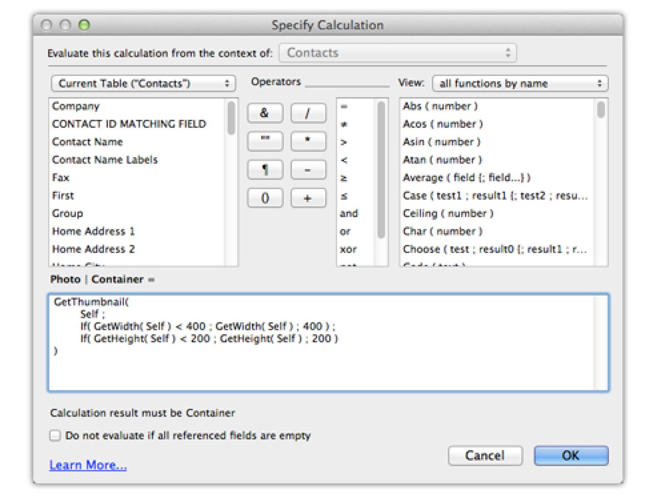 filemaker resize.