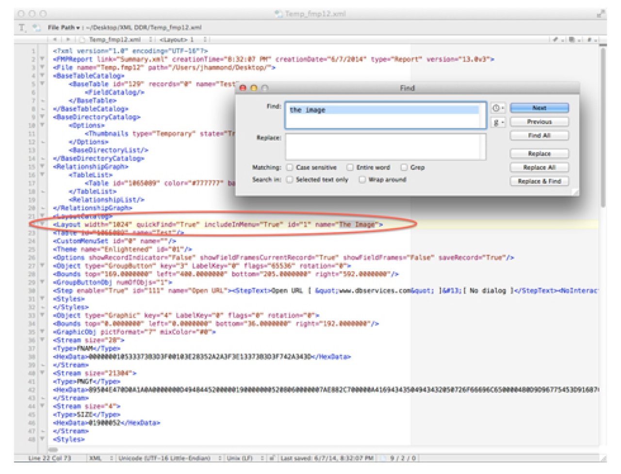 filemaker ddr.