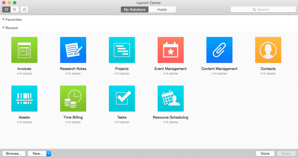 filemaker pro download database solutions