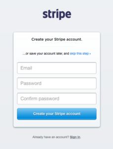 FileMaker And Stripe Account Creation