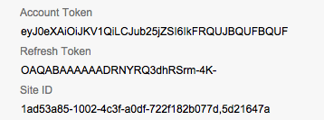 filemaker oauth2 token siteID